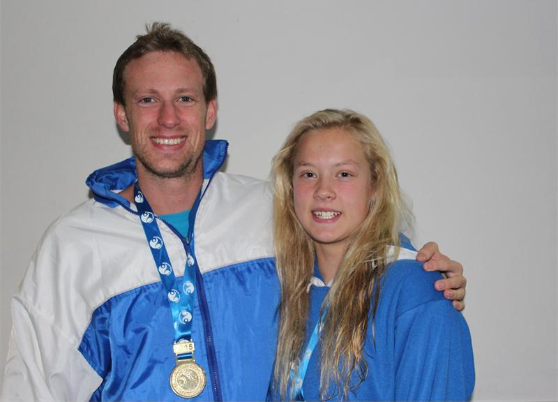 Ricky Ellis and Mariella Venter are focused on the 2016 Olympics.